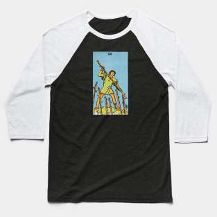 Seven of swords tarot card Baseball T-Shirt